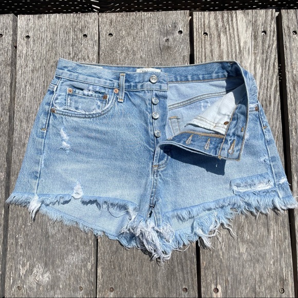 Agolde Parker Shorts - Picture 1 of 3
